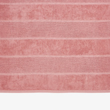 Velour Stripe Cotton Bathroom Towels